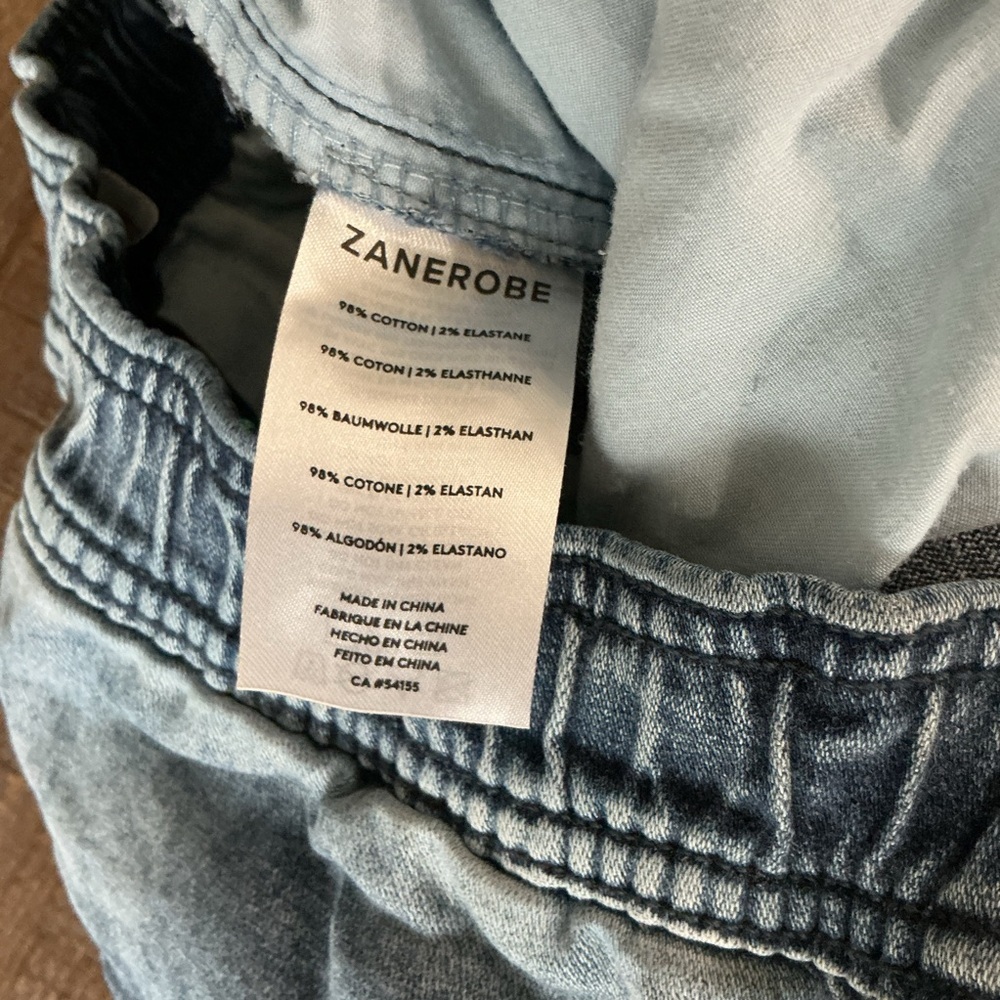 Zanerobe Womens Blue Jogger Jeans 32 Waist - Picture 3 of 6